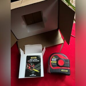 65ft Laser & Tape Measure, new